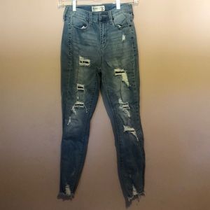 Mudd high rise ankle jeggings size 3 youth